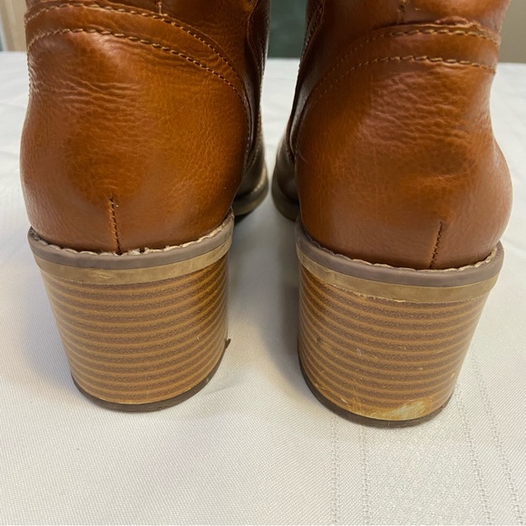 Mossimo Supply Co Womens Brown Slip on Ankle Booties- EUC size 8 - Picture 6 of 11